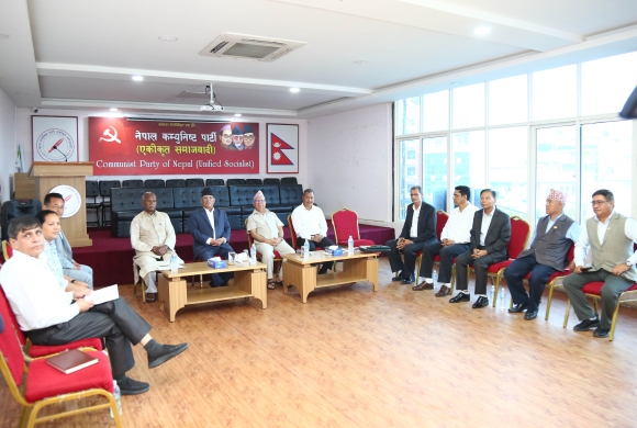 सरकार परिवर्तनपछि पहिलो पटक समाजवादी मोर्चाको बैठक (तस्बिरहरु)