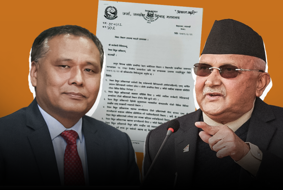 ‘कुलमान घिसिङलाई अख्तियार मार्फत झूटो मुद्दा लगाएर फसाउने’ ओली सरकारको तयारी