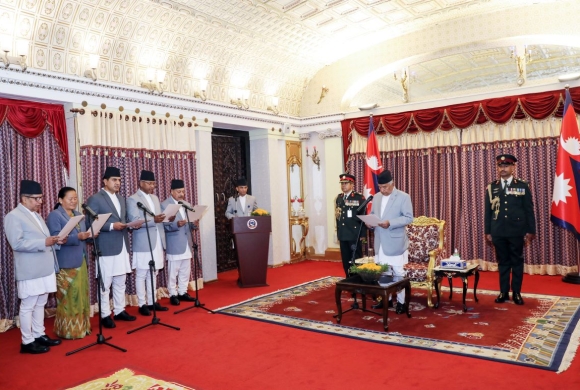 भारतसहित पाँच राजदूतले लिए शपथ