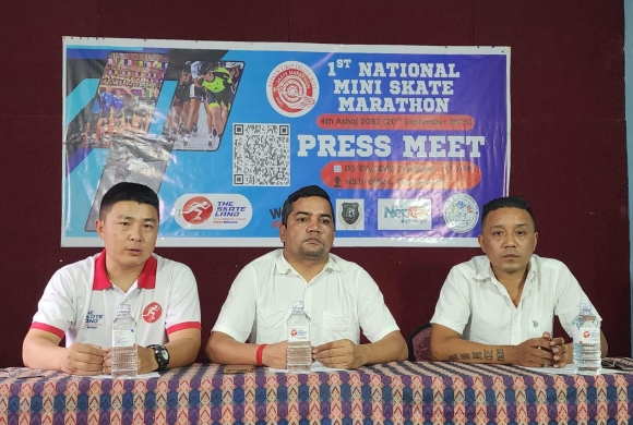 राष्ट्रिय मिनी स्केट म्याराथन प्रतियोगिता असोजमा गरिँदै