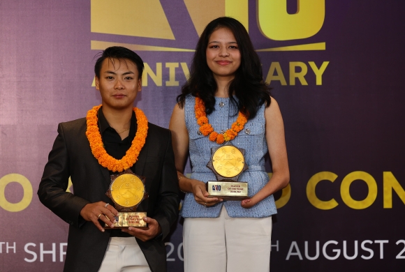 पलेशा र विजय ‘हाम्रो खेलकुद वर्ष’का उत्कृष्ट खेलाडी घोषित