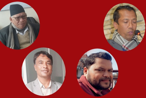सामाजिक सञ्जाल बन्द गर्ने सरकारको निर्णयविरुद्ध माओवादी केन्द्र निकट चार जनसङठनहरूद्वारा बिरोध