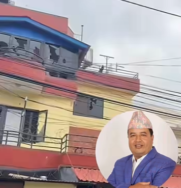 एमाले नेता महेश बस्नेतको घरमा पनि आगजनी