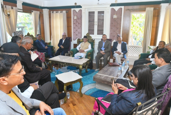 एमाले सचिवालय बैठक गुण्डुमा जारी