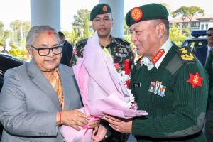 नेपाली सेनालाई प्रधानमन्त्री कार्कीको निर्देशन-‘आगामी चुनावमा एक थोपा पनि रगत बग्नु नदिनु’