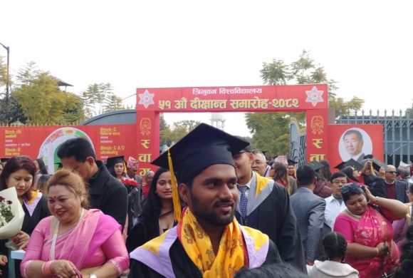 कमजोर व्यवस्थापनबीच त्रिविको ५१औँ दीक्षान्त, १६ हजार विद्यार्थी दीक्षित