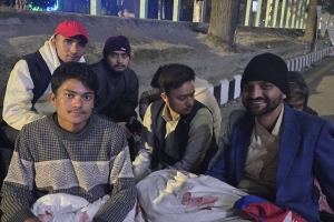 प्रधानमन्त्री र गृहमन्त्रीको राजीनामा माग्दै डा. निकोलस भुसाल आमरण अनशनमा