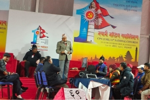 एमाले महाधिवेशनः मतगणना सुरु, अध्यक्ष पदमा ओली र पोखरेलबीच कडा प्रतिस्पर्धा