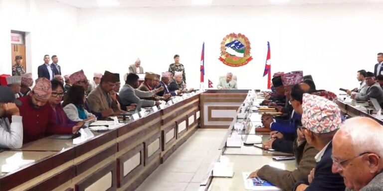 सिंहदरबारमा फागुन २१ को निर्वाचन सम्बन्धी सर्वपक्षीय छलफल जारी