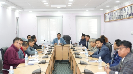 विश्वविद्यालय खेलकुद प्रतियोगिता माघमा गर्ने निर्णय