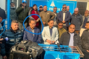 माओवादी नेता केशव पुडासैनी राष्ट्रिय स्वतन्त्र पार्टीमा प्रवेश