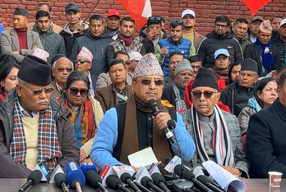 सानेपामा देउवा पक्षको पत्रकार सम्मेलन, आफुहरु नै आधिकारिक कांग्रेस भएको दावी