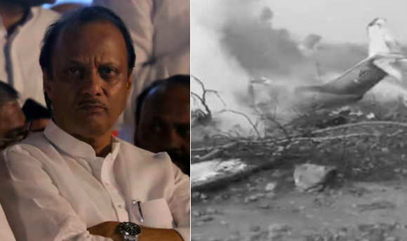 महाराष्ट्रमा चार्टर्ड विमान दुर्घटना, उपमुख्यमन्त्री अजित पवारसहित ६ जनाको मृत्यु