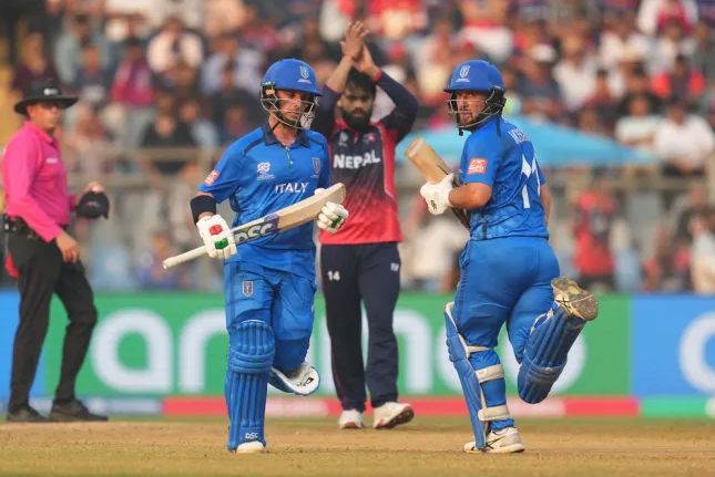 टी-२० विश्वकप: इटलीले नेपाललाई १० विकेटले हरायो