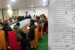 दाङ-१: नेकपाका ४७ नेता-कार्यकर्ताद्वारा सामूहिक राजीनामा, कुलप्रसाद केसीलाई समर्थन