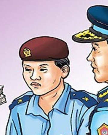 प्रहरी बनेर डर-धम्की देखाएर रकम असुल्ने व्यक्ति पक्राउ