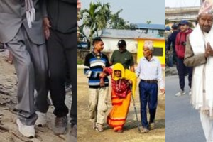 १०० वर्षभन्दा माथिका ज्येष्ठ नागरिकद्वारा मतदान