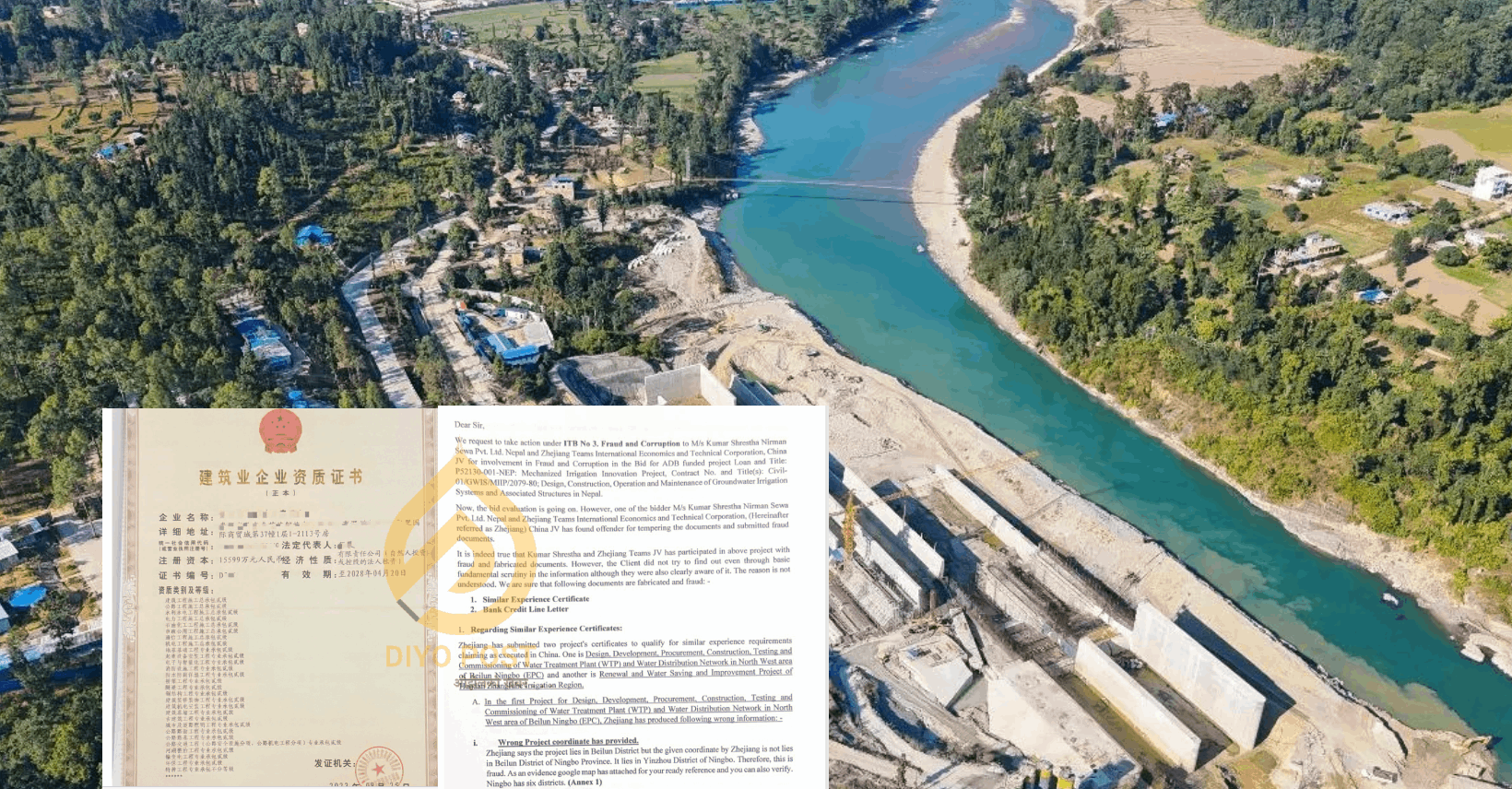 आयोजना प्रमुखको मिलेमतोमा १० अर्बको सिंचाई ठेक्कामा कीर्ते कागजातको खेल : अख्तियारमा उजुरी !