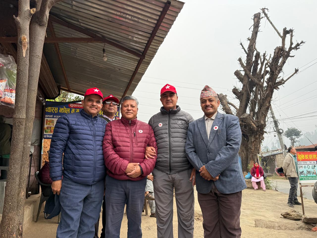 एमाले धादिङका उपसचिव नेपाली कम्युनिस्ट पार्टीको चुनावी अभियानमा