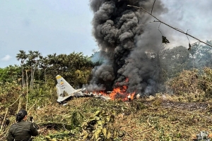 कोलम्बियामा सैन्य विमान दुर्घटना, ६६ जनाको मृत्यु