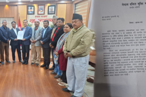 इनिसा विक हत्या प्रकरणः निष्पक्ष छानबिनको माग गर्दै दलित मुक्ति मोर्चाले बुझायो गृहमन्त्रीलाई ज्ञापनपत्र