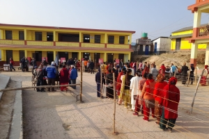 गुल्मीमा महिला मतदाताको सहभागिता बढी