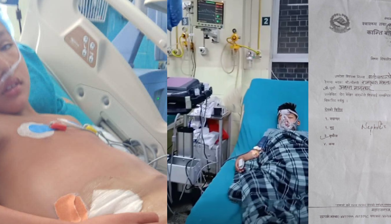 दुवै मिर्गौला फेल भएपछि ९ वर्षीय बालक जीवन-मरणको दोसाँधमा, उपचारका लागि सहयोगको अपिल