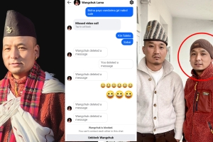 सुदन गुरुङको चुनावी ‘कमाण्डर’  वाङ्चुक लामाद्वारा एक युवतीमाथि हिंसाजन्य दुर्व्यवहार (अडियो सहित)