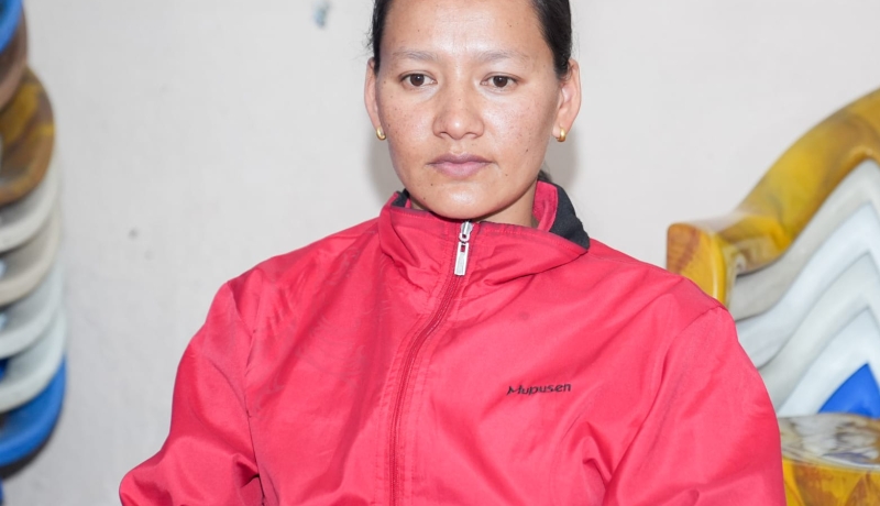 फेन्सिङ खेलाडी अनिताले सगरमाथा आरोहण गर्ने