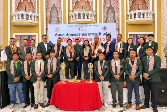 बागमती तेक्वान्दो संघमा नयाँ नेतृत्वः केशव पुरीको अध्यक्षतामा २१ सदस्यीय कार्यसमिति गठन