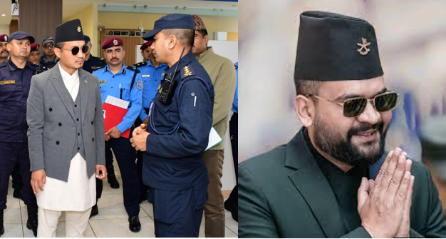 राजिनामाको चौतर्फी दवाव पछि गृहमन्त्री गुरुङ प्रधानमन्त्रीलाई भेट्न प्रधानमन्त्री कार्यालयमा