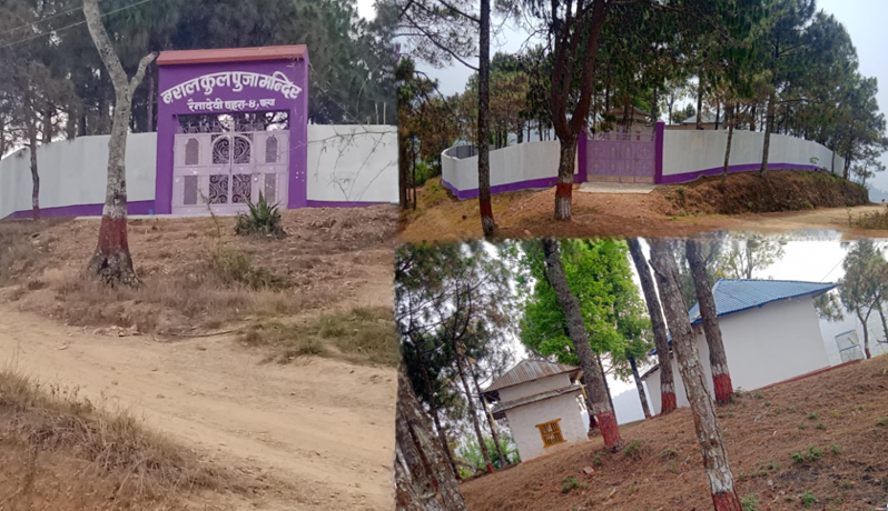 पाल्पाको सेनागढीमा दुई मन्दिर संचालकबीच चरम विवाद, एक पक्षद्वारा मन्दिरमै ‘ताला’ र अवरोध