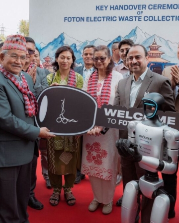 ललितपुरमा विद्युतीय फोहोर संकलन गाडीको सुरुवात, दिगो शहरी व्यवस्थापनतर्फ नयाँ कदम