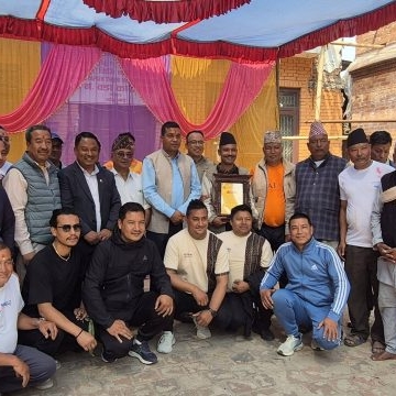 जिब्रो छेड्ने सुजनलाई बागमती प्रदेश सरकारद्वारा २ लाख नगदसहित सम्मान