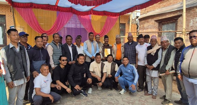 जिब्रो छेड्ने सुजनलाई बागमती प्रदेश सरकारद्वारा २ लाख नगदसहित सम्मान