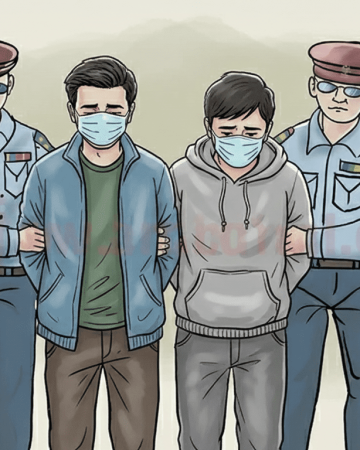 प्रहरी हिरासतमा रहेका मानिसलाई छुटाइदिने भनि ठगी गर्ने दुई जना पक्राउ