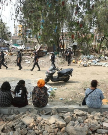 सुकुमबासी बस्तीबाट दर्जनौँ तेस्रोलिंगी विस्थापित, सुरक्षित आवासको माग