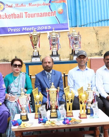 महामञ्जुश्री कप बास्केटबलमा ७२ टिम