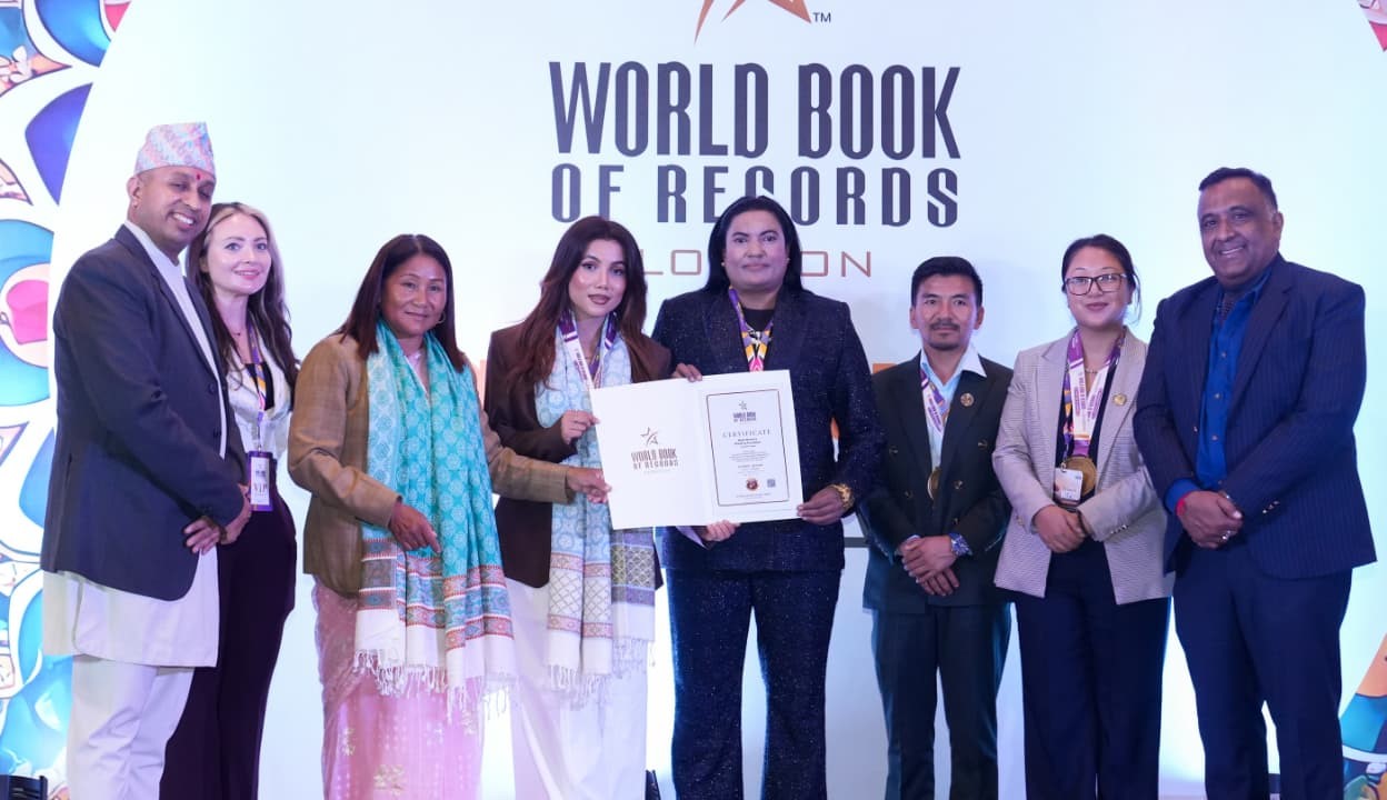 तिलिचो तालमा आयोजना गरिएको रेस्लिङ ‘वल्र्ड बुक’ अफ रेकर्डमा