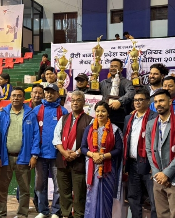 काठमाडौं महानगरपालिका टिम च्याम्पियन बन्दै मेयर कप तेक्वान्दो सम्पन्न