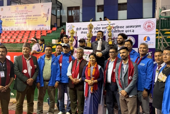 काठमाडौं महानगरपालिका टिम च्याम्पियन बन्दै मेयर कप तेक्वान्दो सम्पन्न