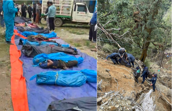 थवाङ जिप दुर्घटना अपडेटः २० जना मतृतको सनाखत (नामावलीसहित)