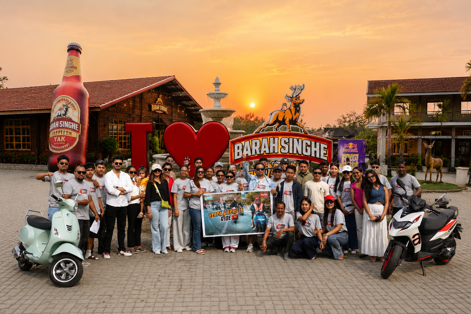 भेस्पा-अप्रिलिया स्कुटर यात्राले दियो पर्यटन प्रवर्द्धन र सामूहिक यात्राको सन्देश