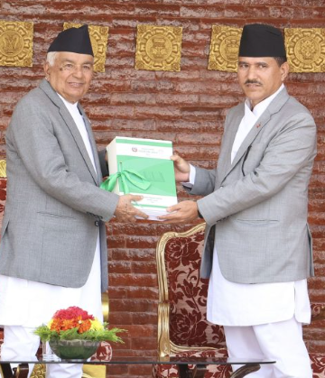 बढ्दो बेरुजुप्रति राष्ट्रपतिको चिन्ता, आर्थिक अनुशासन कायम गर्न आग्रह