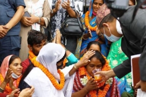 २३ दिनपछि रूबी खानको आमरण अनशन अन्त्य, सरकारसँग पाँचबुँदे सहमति
