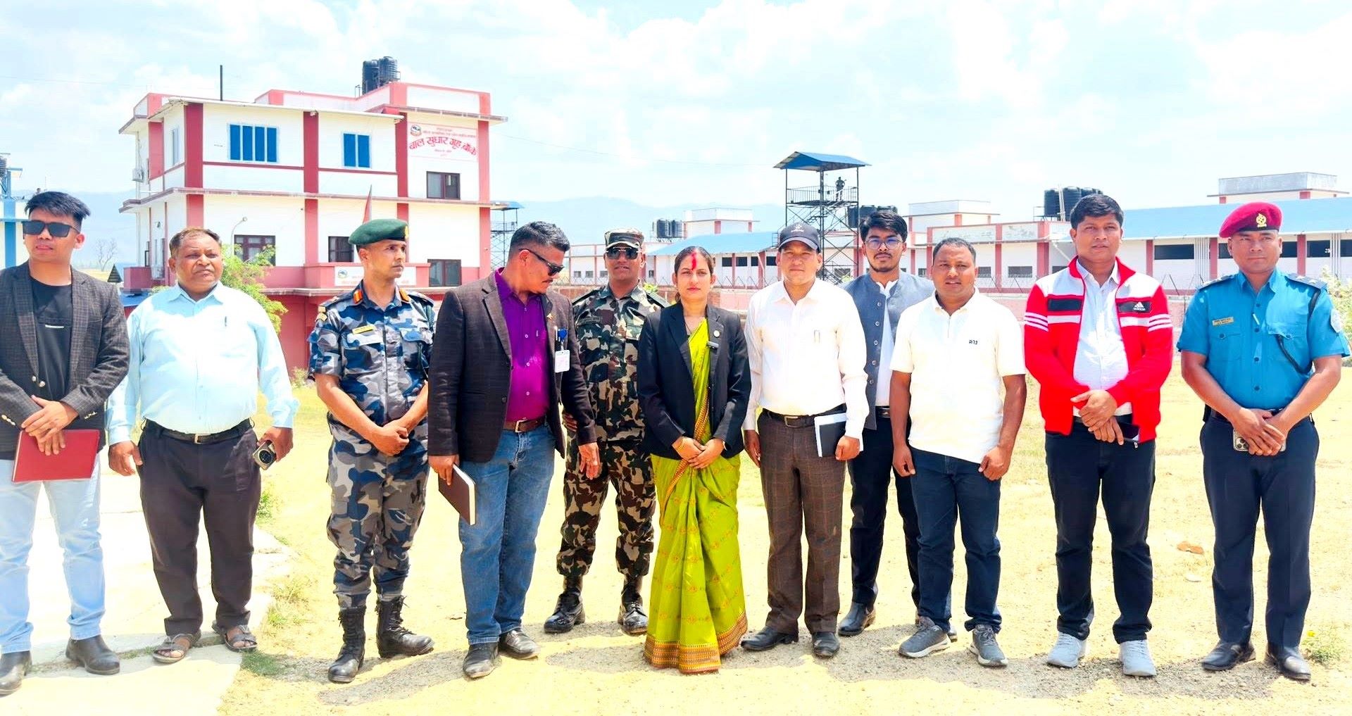 बाँकेका बाल सुधारगृहमा मन्त्री सीता बादीको स्थलगत अनुगमन, समस्या र सुधारका पक्षबारे जानकारी