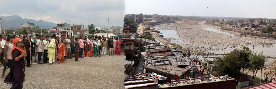 बुटवल प्रगतिनगरका सुकुम्बासीमा डोजर आतंकः बस्ती भत्किने डरले स्थानीय बासिन्दा त्रसित