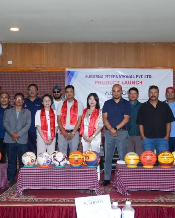 नेपालमा ‘एजका खेल सामग्रीको औपचारिक शुभारम्भ