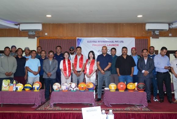 नेपालमा ‘एजका खेल सामग्रीको औपचारिक शुभारम्भ