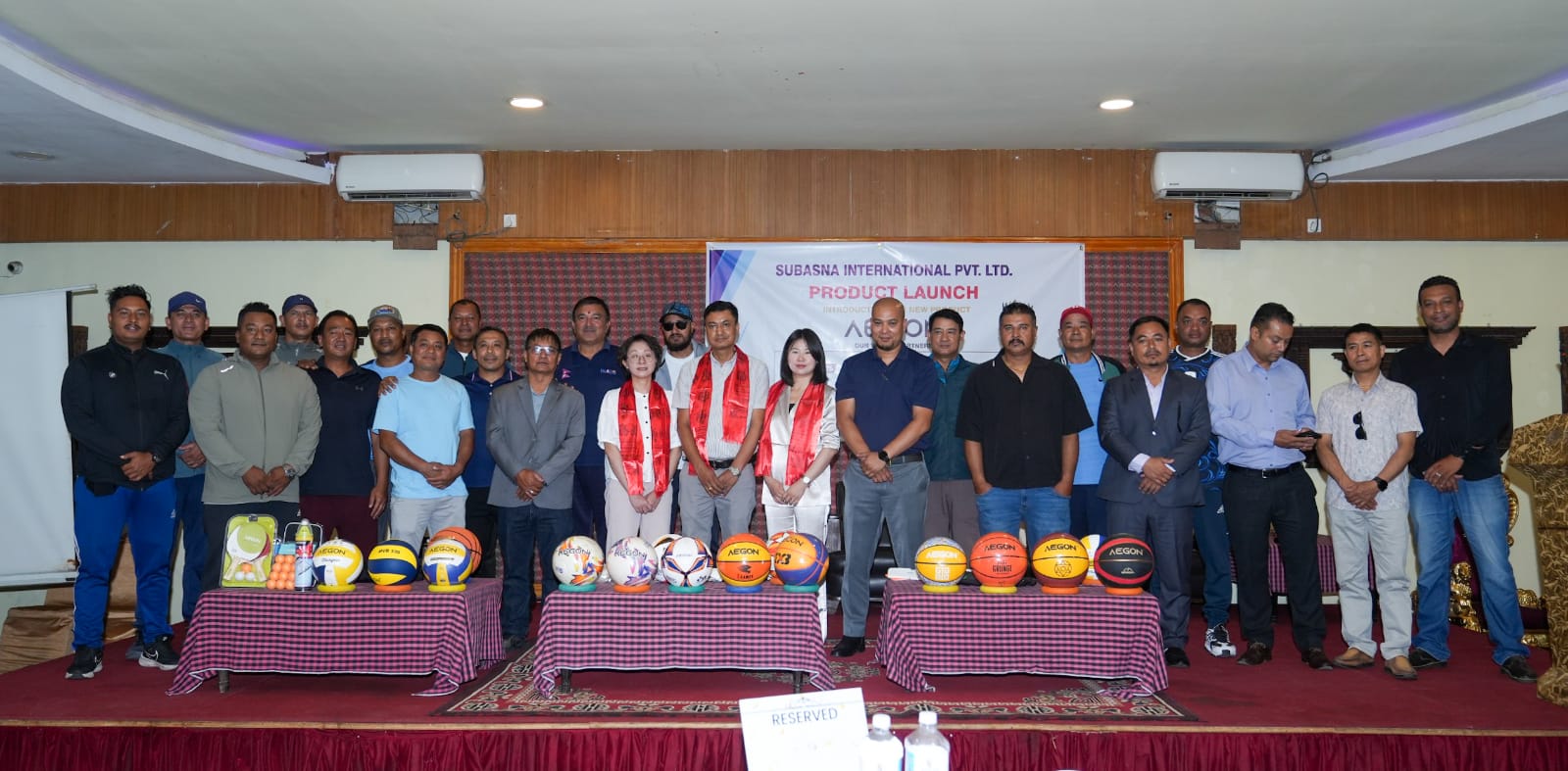नेपालमा ‘एजका खेल सामग्रीको औपचारिक शुभारम्भ